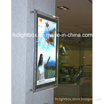 Acrylic Crystal Light Box Wall Mount Picture Frame